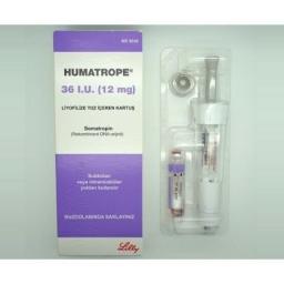 Humatrope 36iu (12mg) - Somatropin - Lilly, Turkey